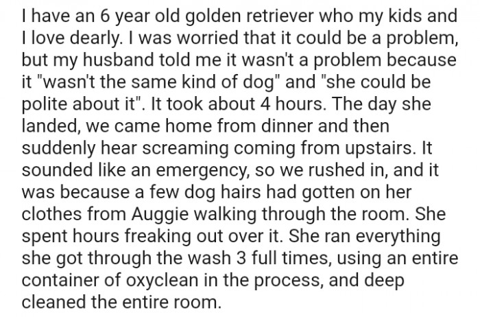 It sounded like an emergency