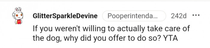 7. Why offer to do so if you weren't willing?