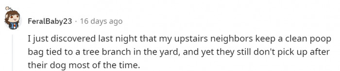 Oh no! This neighbor needs to be cautioned