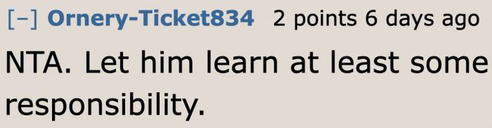 It's the parents who should be teaching this.