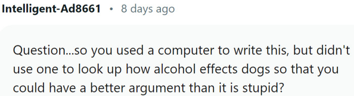 Yes, OP didn't really shine there...