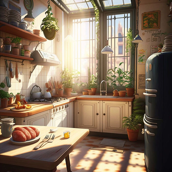 20. Kitchen of Ratatouille