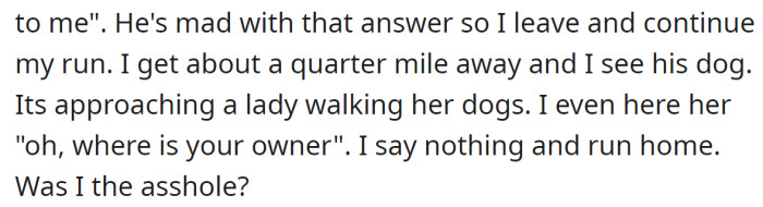 But OP's act here... Just made them think again about this whole situation: