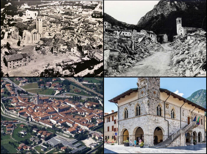 38. The complete restoration of the village of Venzone in Italy to its former glory following a devastating earthquake is nothing short of inspirational!
