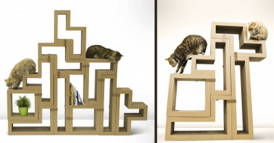 This Tetris-Like Furniture Will Provide Your Cat With Hours Of Fun