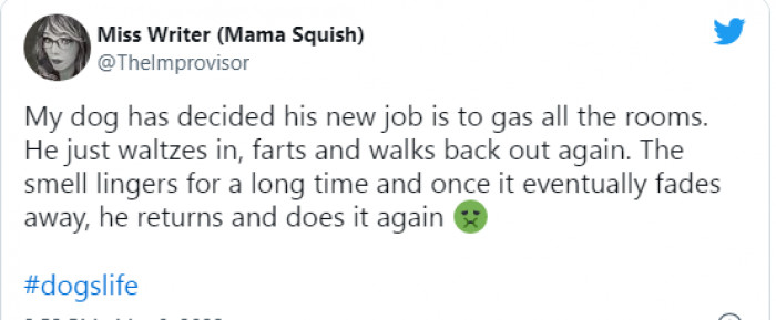 18. I just want you to never forget me... or the scent of my fart