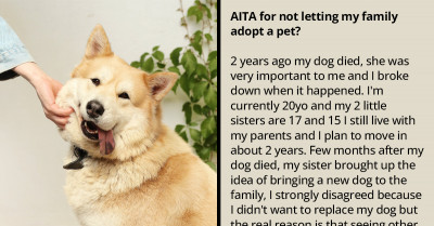 Two Years After Losing Their Family Dog, Brother Still Aggressively Refuses To Allow Family To Adopt A New Pet