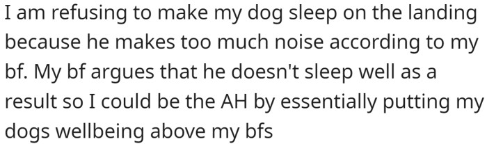 OP has offered the following explanation for why they think they might be the a-hole: