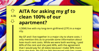 Man Collapses From 60-Hour Work Weeks To Support His Stay-At-Home Partner, Yet She Insists On Splitting Household Chores Equally