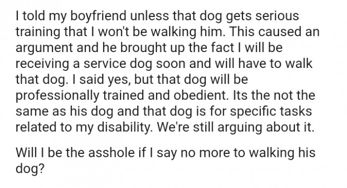 That dog will be professionally trained and obedient