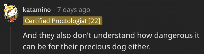 Not Only Could Those Dogs Hurt Others, but They Could Also Hurt Themselves