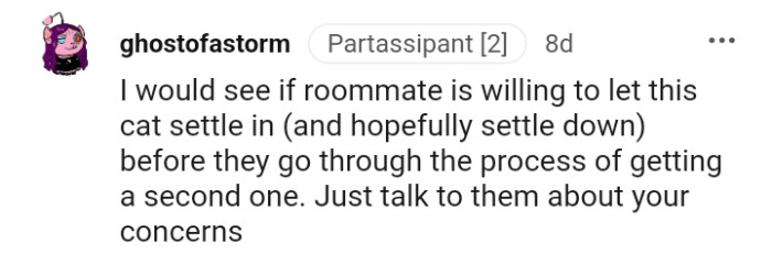 The OP should go ahead and talk to his roommates about his concerns