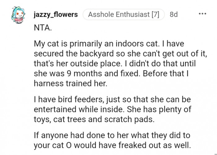 This Redditor would have freaked out as well if this happened to their cat