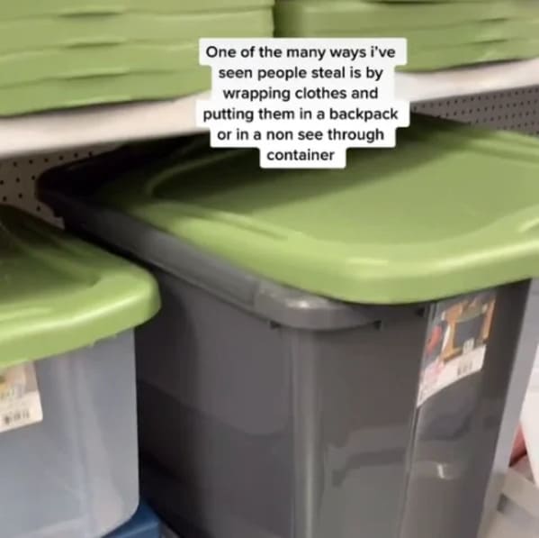 Some customers have turned shoplifting into an art form—but nothing gets past this vigilant employee. The tell-all is available in a follow-up video.