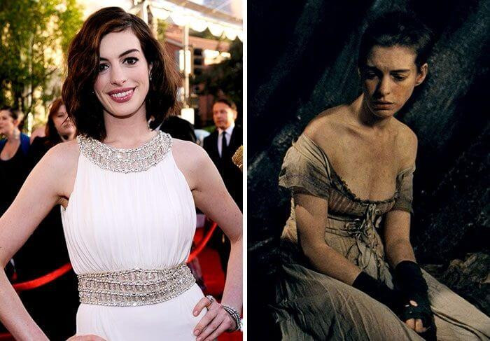 4. Anne Hathaway, Les Miserables