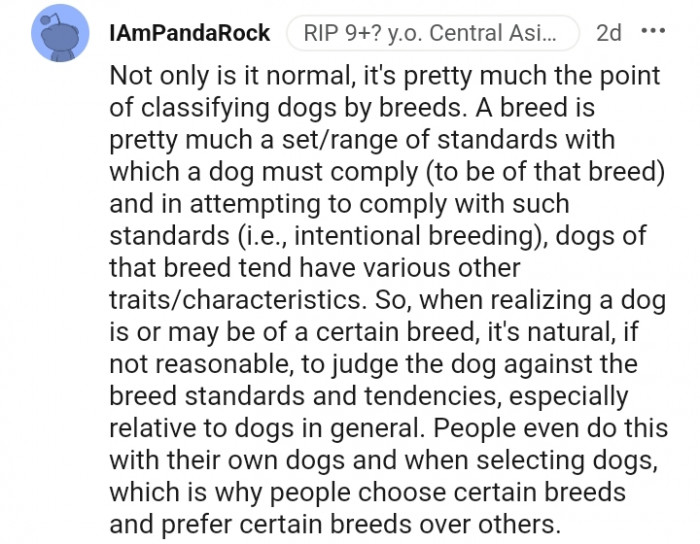 3. People do this with their own dogs too