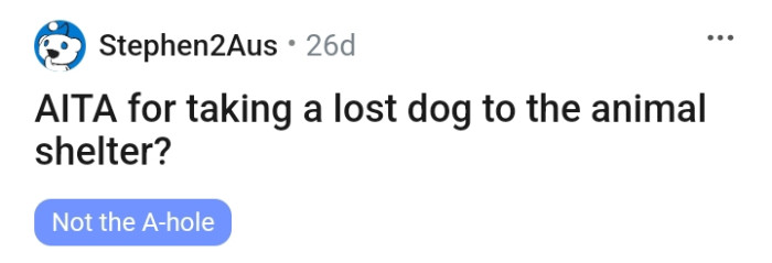 Now, the OP is posing this question to the AITA subreddit community