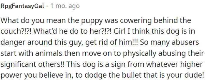 OP has to consider this as a warning to end the relationship.