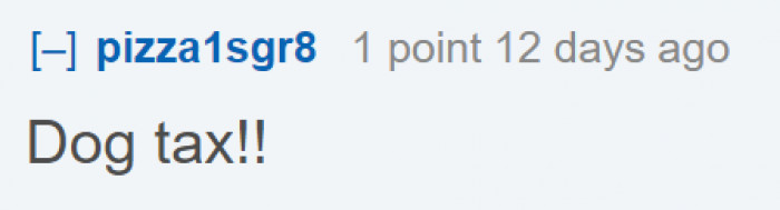 A couple of users want to see the OP's dog.