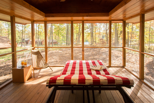 The ESCAPE cabin was designed for quality, not as an RV.