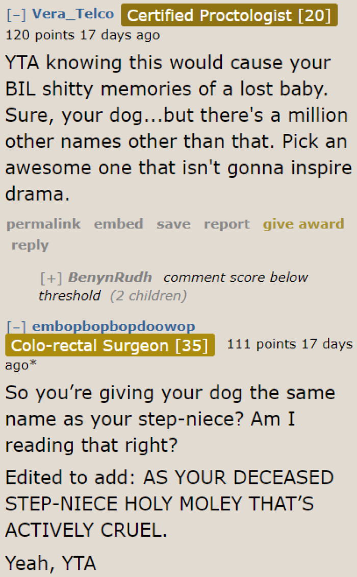 The OP Thinks What She's About to Do Shouldn't Be a Problem. That's Just Cruel.