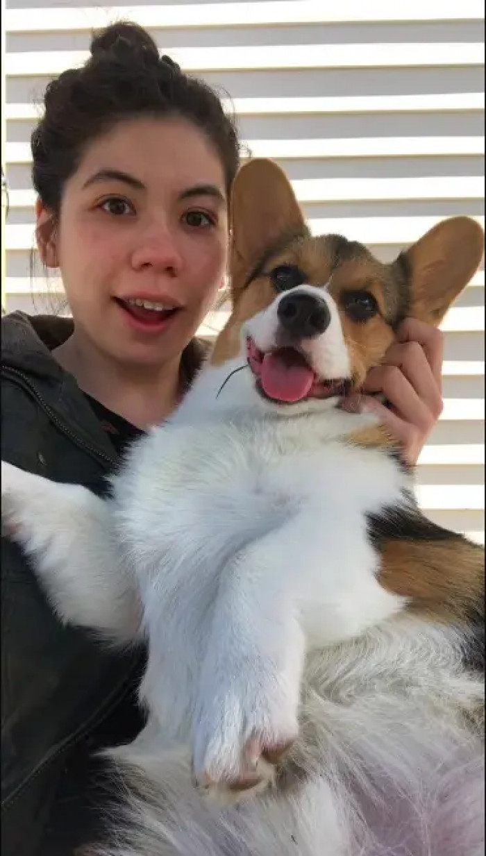 7. They both look happy together