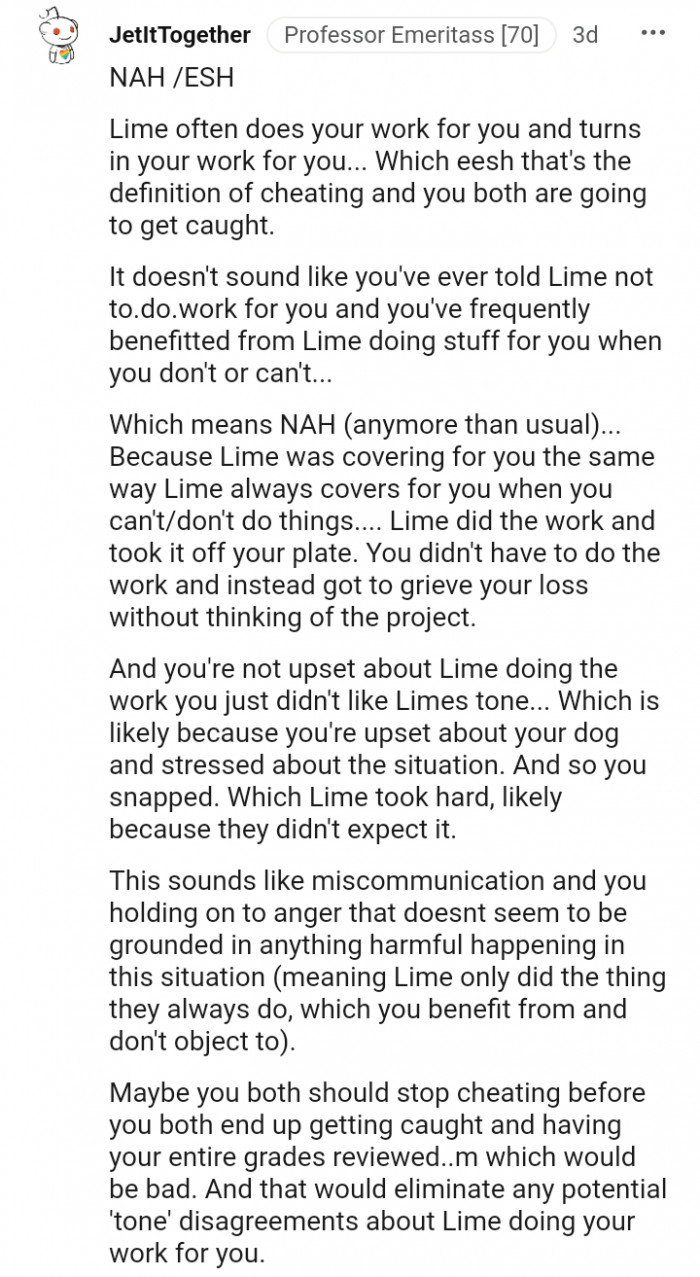 Lime Was Covering for You the Same Way Lime Always Covers for You