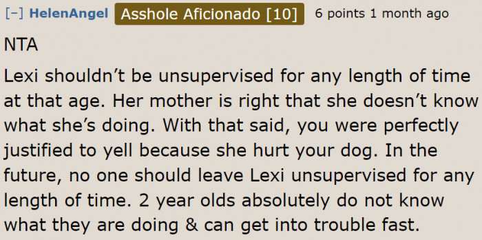 Children this young shouldn't be left unsupervised.