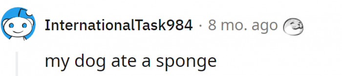 A sponge?