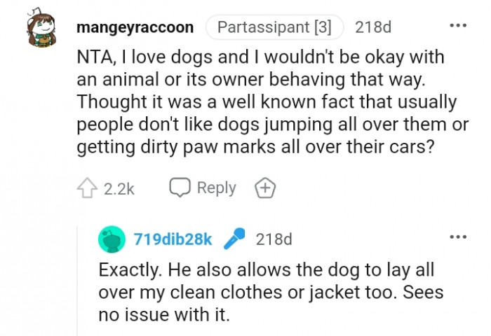 6. Some people don't like dogs jumping over them