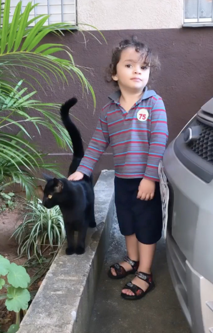 Luh's son couldn't let Pantera leave without taking a shot