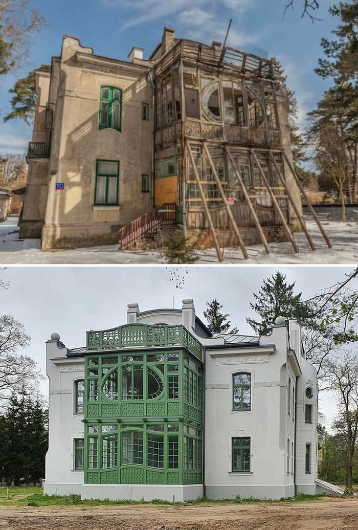 10. Located in Konstancin-Jeziorna near Warsaw, Poland, the residence known as Villa 
