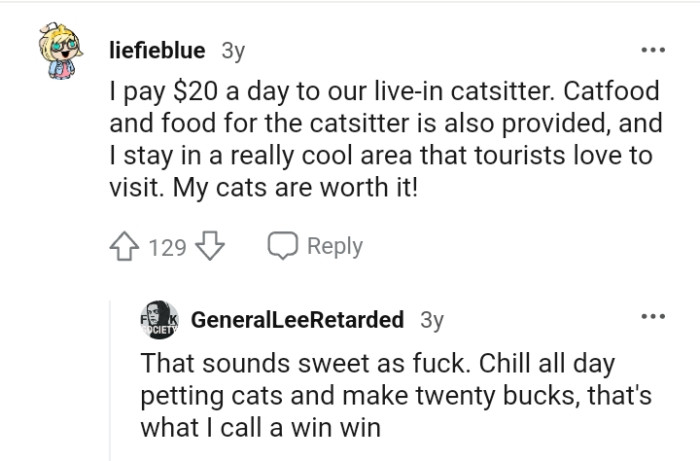 We've gathered some of the top comments from other Redditors for you to read through below