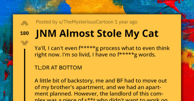 Lady Shares How Her Mom Tried To Steal Her Cat While Visiting, Claiming She's In A Better Position To Care For The Cat