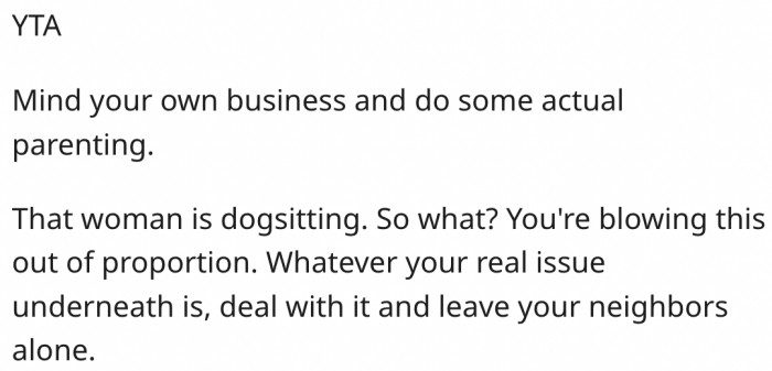 14. The man should mind his business and stop creating unnecessary issues.