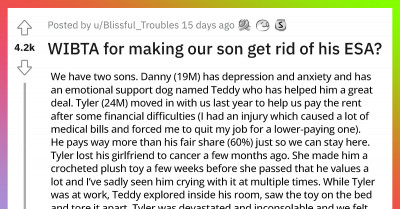 Emotional Support Dog Might Possibly Be Rehomed After Tearing Apart A Very Important Toy