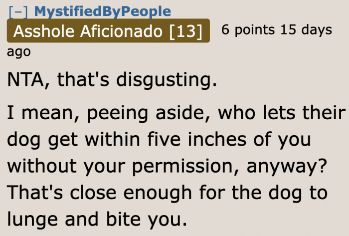 Does this man not realize how disgusting it is, whether or not the OP has gloves on?