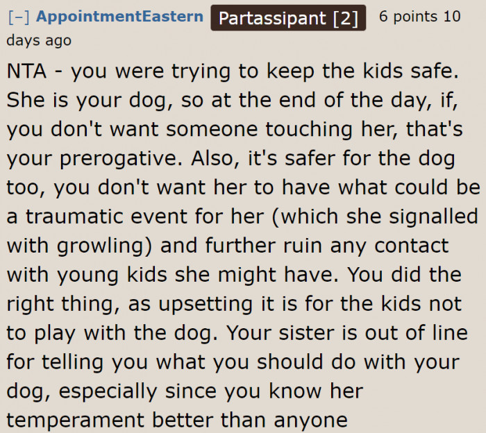 She Did Her Sister and Her Niblings a Favor. She Kept Them Away from Harm.