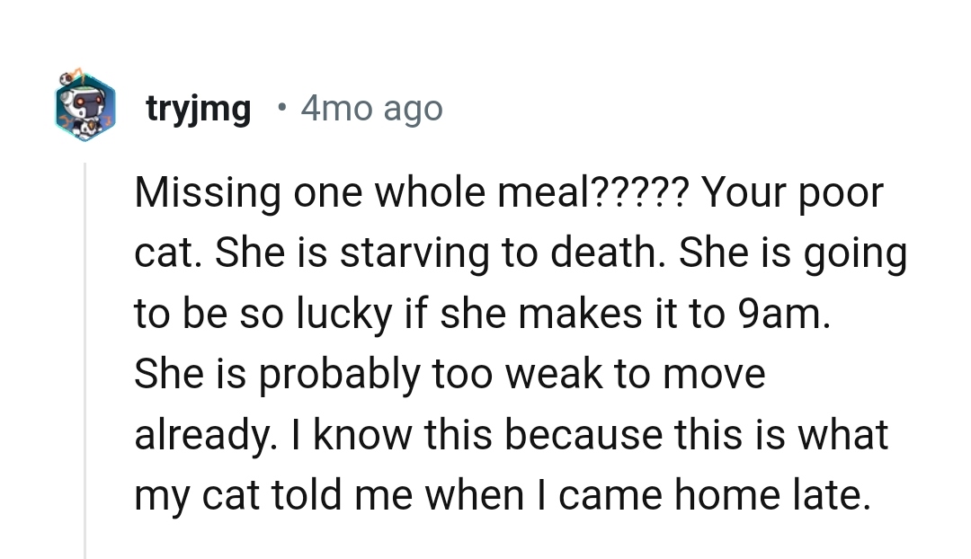 She is going to be so lucky if she makes it to 9