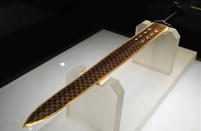 7. The Goujian Sword was found in remarkably pristine condition, maintaining its sharp edges, despite being over 2,500 years old.