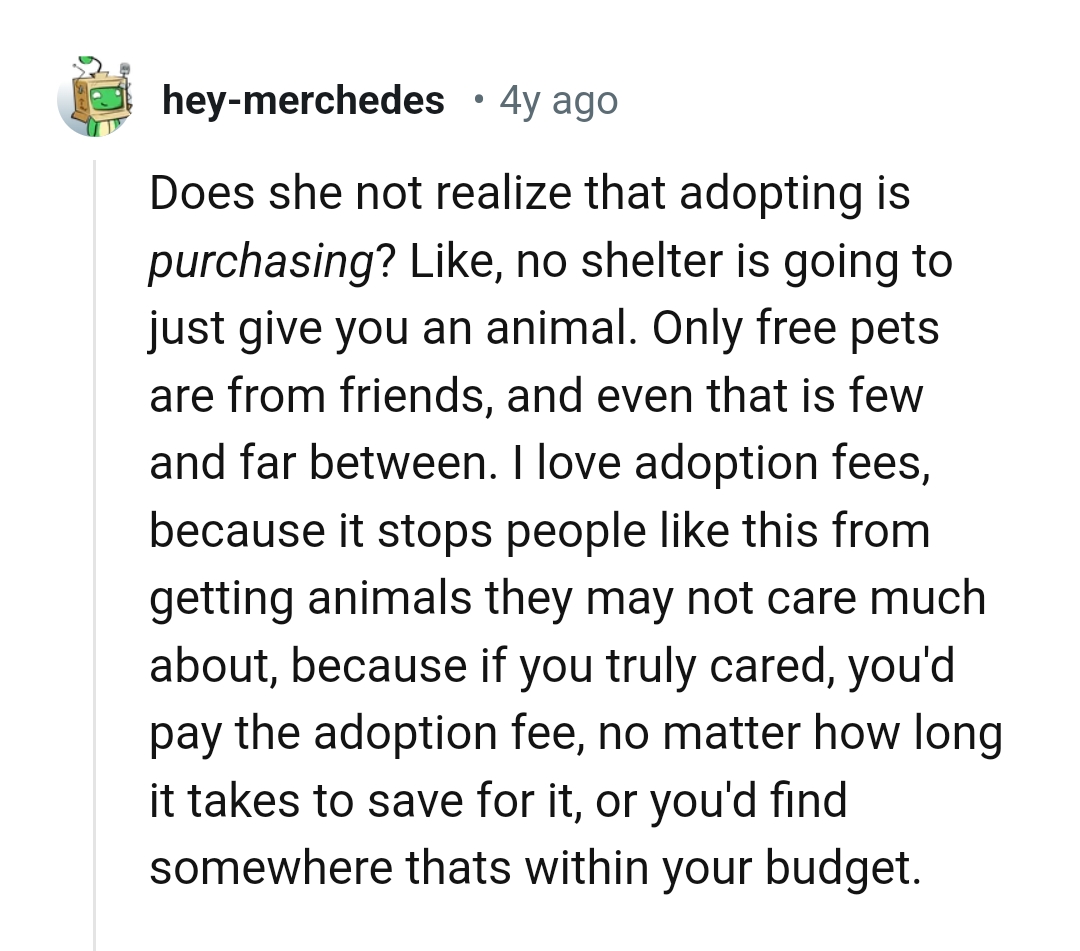 13. They may not care much about it