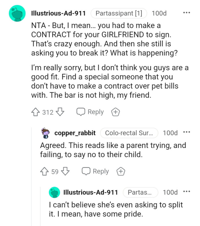 This Redditor doesn't think they are a good fit