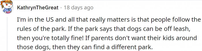 And people from the US: