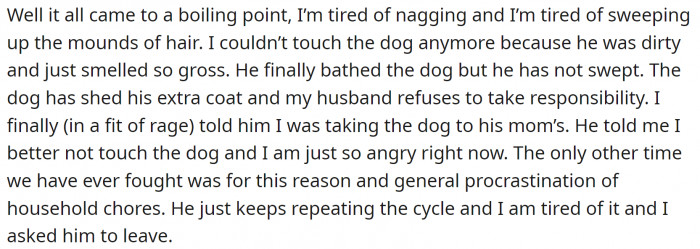 It all came to a boiling point: