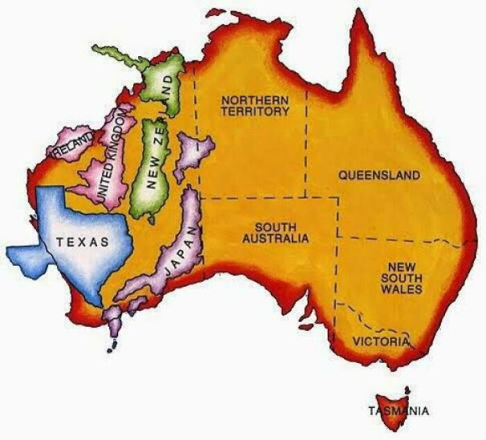 23. Australia Is Big
