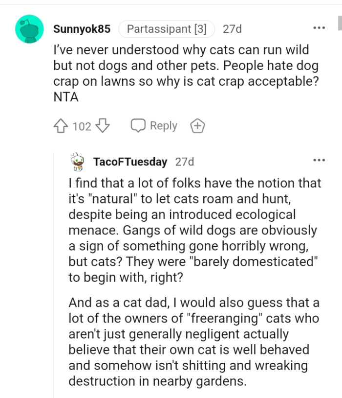 Gangs of wild dogs are obviously a sign of something wrong