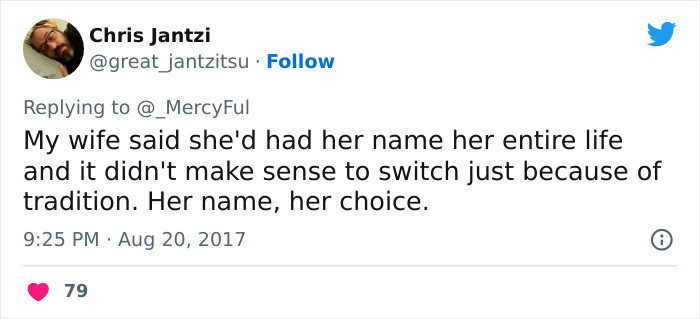 21. Her name, her cchoice