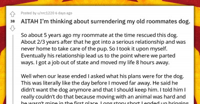 Confused And Trapped Redditor Seeks To Surrender His Ex-Roommate’s Dog That Was Dumped On Him