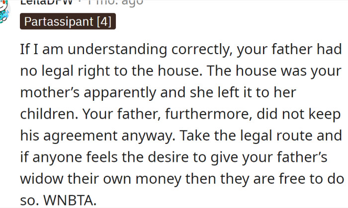 Take the legal route