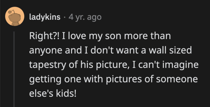 Other parents who love their children more than life wouldn't dream of gifting the same items OP's sister gave them.